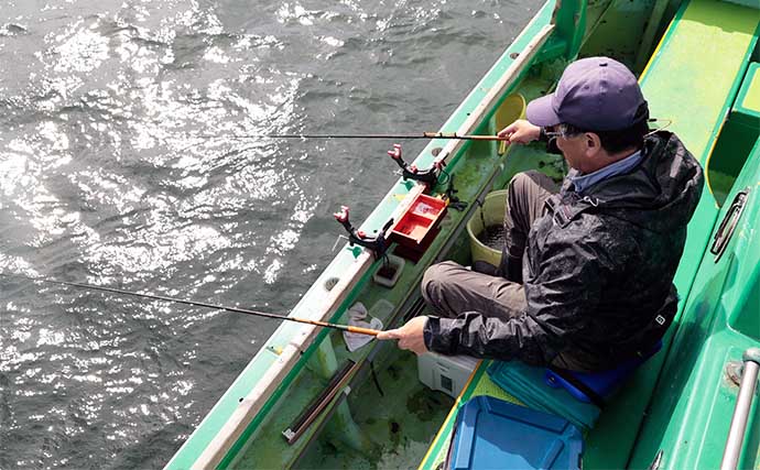 東京湾船ハゼ釣りで17cm頭にマハゼ165尾キャッチ【千葉・吉野屋】木更津エリアで快釣