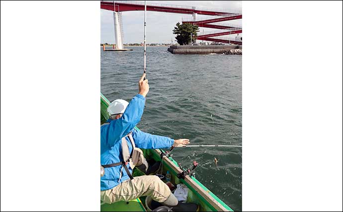 東京湾船ハゼ釣りで17cm頭にマハゼ165尾キャッチ【千葉・吉野屋】木更津エリアで快釣