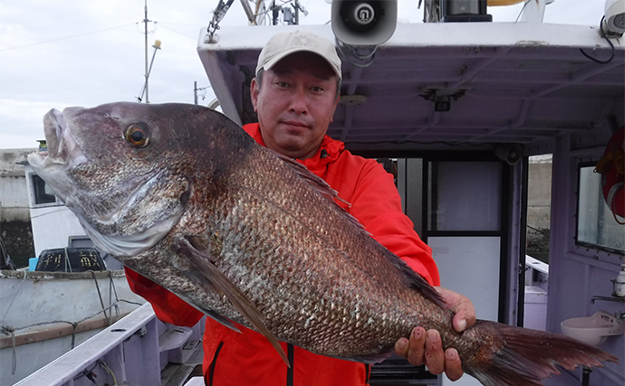 【船のエサ釣り釣果速報】ウタセ五目釣りでマダイに青物に根魚と多彩魚種がお目見え（愛知）