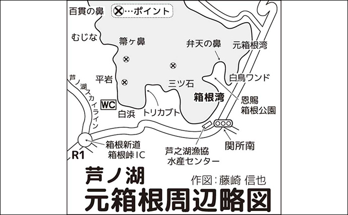 芦ノ湖ボートフライ釣行で50cm級頭にニジマス5尾【神奈川】ゲストに54cmブラックバス