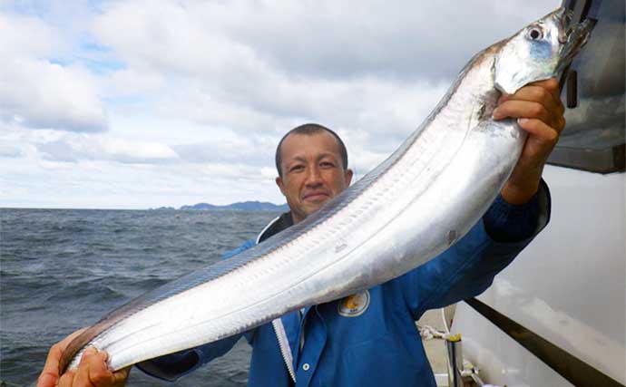 【船釣り釣果速報】テンヤ・ジグ共に大型タチウオが好ヒット中！（大分・熊本）