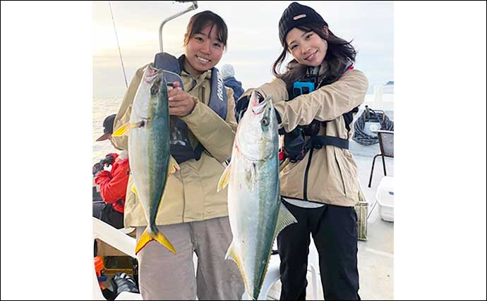 関西エリアの【船釣り特選釣果】ジギングでサワラ混じりに良型ブリ族が好反応！