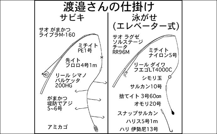 迫間浦でのイカダ五目釣りでアジにカワハギにチダイ【三重】泳がせ釣りにヒットした大物とは？