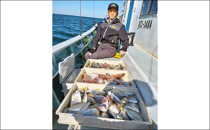 【船釣り釣果速報】伊良湖沖で良型カワハギが好ヒット中！（愛知）