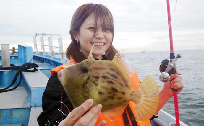 【船釣り釣果速報】伊良湖沖で良型カワハギが好ヒット中！（愛知）