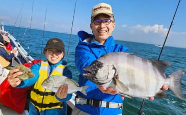 【船釣り釣果速報】ウタセ五目釣りで良型イシダイ含み多彩魚種顔見せ（愛知）