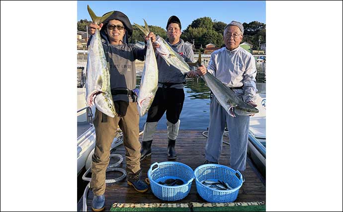 【船釣り釣果速報】ウタセ五目釣りで良型イシダイ含み多彩魚種顔見せ（愛知）