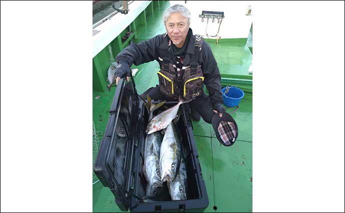 【落とし込み釣り釣果速報】ヒラマサにブリにカンパチと青物が入れ食い！（福岡）