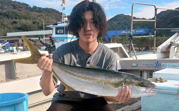 【船釣り釣果速報】早福沖の落とし込み釣りでヒラマサにヤズが連発！（長崎・佐賀）