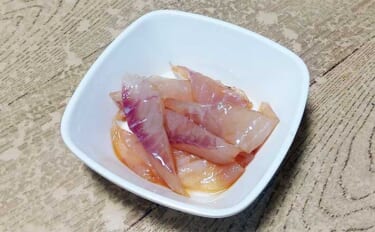 釣った魚で作る「秋の味覚」レシピ：小ダイの浅漬け　うまみと食感を引き出す調理法