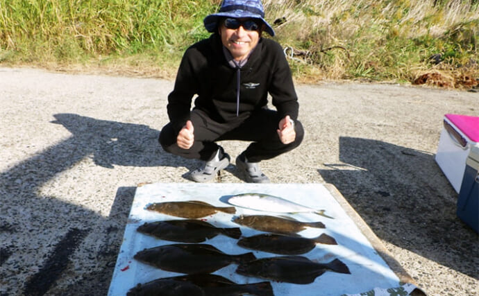 【船釣り釣果速報】泳がせ船で良型ヒラメが好ヒット中！（愛知）