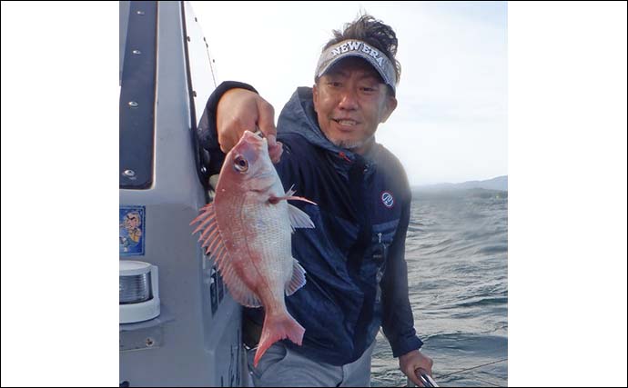 鳥羽沖の浅場タイラバ釣行でマダイを連打！【三重・丸安丸】53cmシロアマダイも浮上