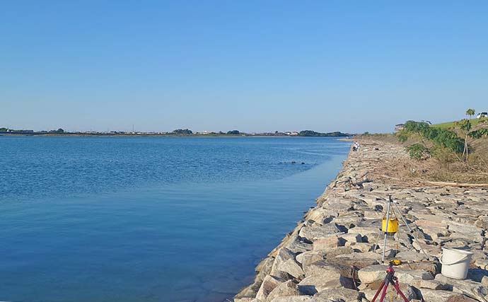 釣ったハゼを泳がせてウナギ釣りに挑戦【三重・伊勢市】今シーズンラストの釣行か