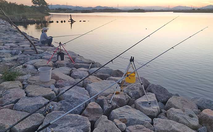 釣ったハゼを泳がせてウナギ釣りに挑戦【三重・伊勢市】今シーズンラストの釣行か