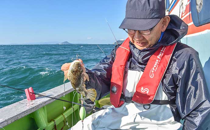 荒波を越えて狙うカットウ釣り【伊良湖沖】ジャンボヒガンフグ不発も40cmクロダイ手中