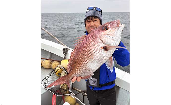 【船釣り釣果速報】島原沖マダイ釣りで80cm級含み良型が好ヒット中（大分・熊本）