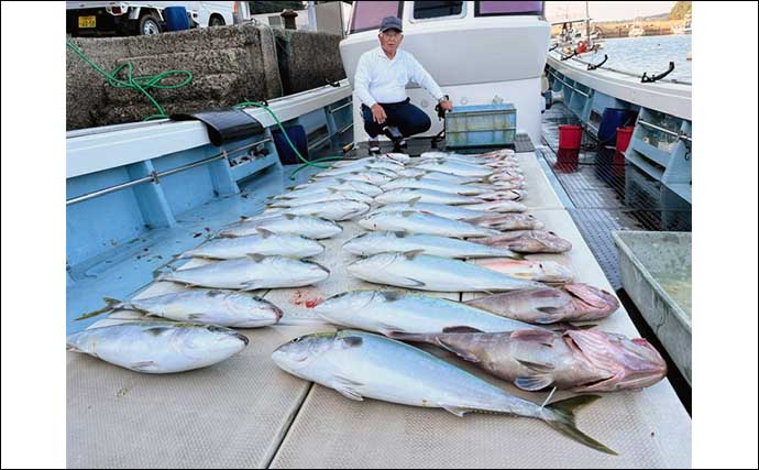 【船釣り釣果速報】落とし込み釣りで青物が絶好調継続中！（長崎・佐賀）