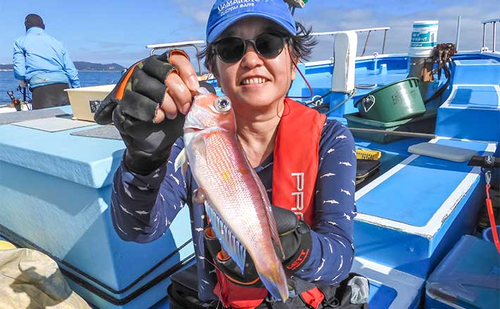 茅ヶ崎沖のアマダイ釣り【神奈川・ちがさき丸】25cm級をメインに多彩な