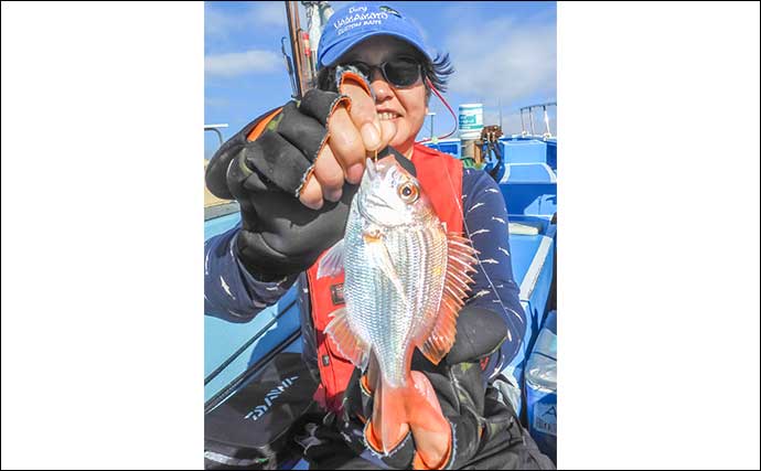 茅ヶ崎沖のアマダイ釣り【神奈川・ちがさき丸】25cm級をメインに多彩なゲストもキャッチ