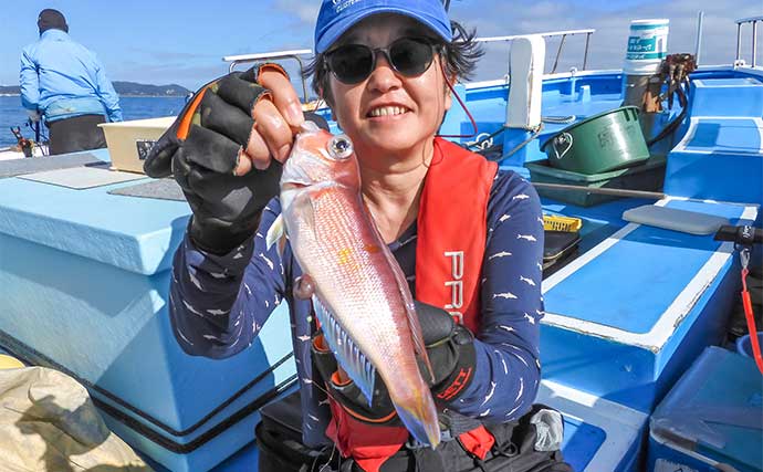 茅ヶ崎沖のアマダイ釣り【神奈川・ちがさき丸】25cm級をメインに多彩なゲストもキャッチ