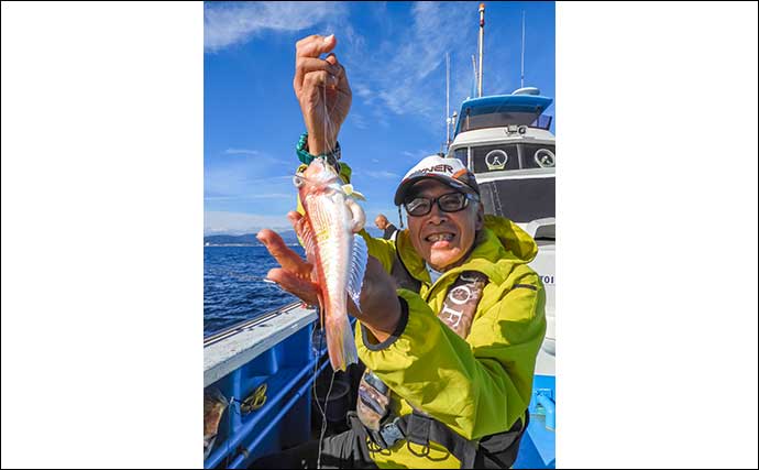 茅ヶ崎沖のアマダイ釣り【神奈川・ちがさき丸】25cm級をメインに多彩なゲストもキャッチ