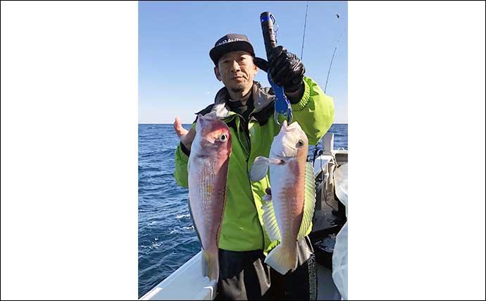 【船のエサ釣り釣果速報】伊良湖沖カワハギ＆フグ便で肝パンカワハギが続々！（愛知）