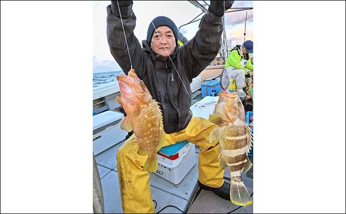 【船のエサ釣り釣果速報】響灘の近海泳がせ釣りで5kg級良型ヒラメ浮上！（福岡）