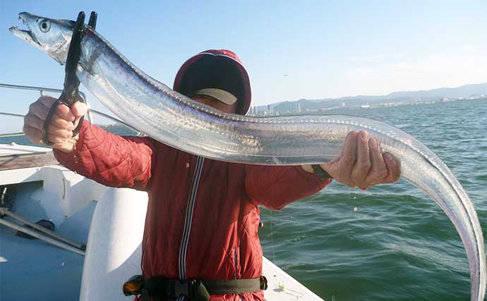 【船のエサ釣り釣果速報】響灘の近海泳がせ釣りで5kg級良型ヒラメ浮上！（福岡）