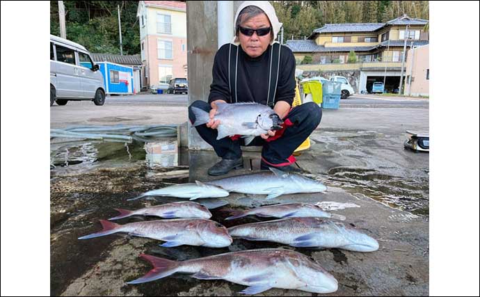 【沖釣り釣果速報】タイラバでマダイに根魚などで多彩なお土産に（長崎・佐賀）