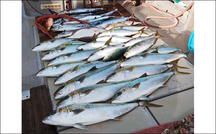 【船釣り釣果速報】壱岐周辺のタイ釣りで好ゲスト含みマダイ連発！（長崎・佐賀）