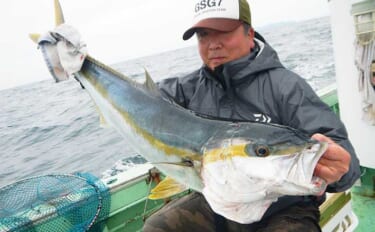 玄界灘の落とし込み釣りでヒラマサにブリにキハダマグロ！【福岡・明生丸】