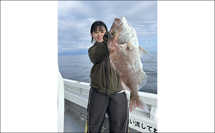 錦江湾遠征ルアー釣行でオオモンハタにマダイにカンパチが大爆釣【鹿児島・遊漁船Wing】