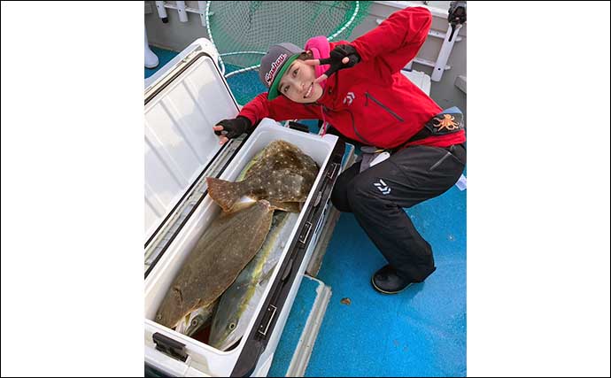 落とし込み釣りでメーター超えを筆頭に良型ヒラマサが船中連発！【福岡・星龍丸】