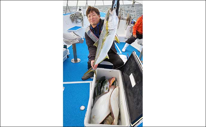 【船釣り釣果速報】水深20mのシャローエリアでのジギングでブリ連打！（福岡）