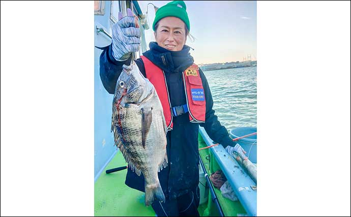 黒川本家の半日LTアジ船で入れ食いを堪能！【横浜】良型クロダイも連続ヒット