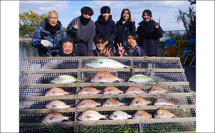 【海上釣り堀釣果速報】仲間で小池貸切って大漁釣行を満喫！（三重・愛知）