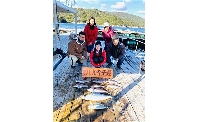 【海上釣り堀最新釣果】子供たちと一緒にお正月食材のマダイに青物を狙おう！（愛知・三重）