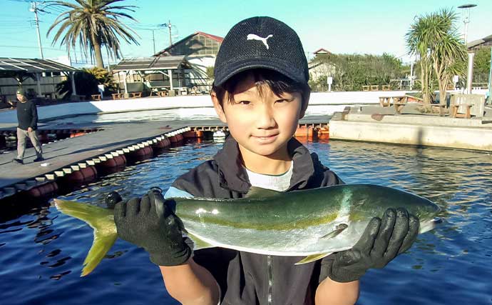 九十九里海釣りセンターで子どもたちに笑顔！【千葉】マダイやイナダなどお土産多彩