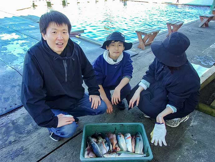 九十九里海釣りセンターで子どもたちに笑顔！【千葉】マダイやイナダなどお土産多彩