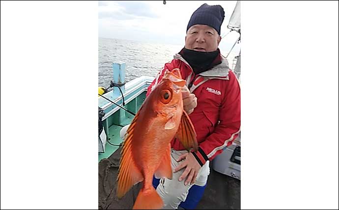 【船のエサ釣り釣果速報】泳がせ釣りでチカメキントキに大型根魚が好反応中！（福岡）