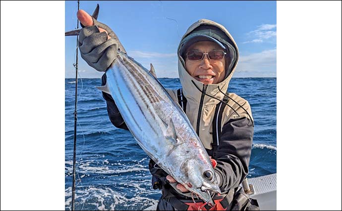 風と波を乗り越えたトンジギ釣行【三重・和具】荒天の中で本命不発も4kg超えカツオをキャッチ