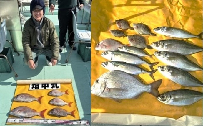 関西エリアの【船釣り特選釣果】タイラバで50cm級筆頭にシロアマダイが続々ヒット中！