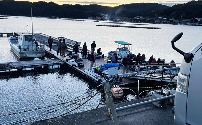 イカダでのサビキ釣りでアジ入れ食い【三重・海香】泳がせ釣りではハモがヒット