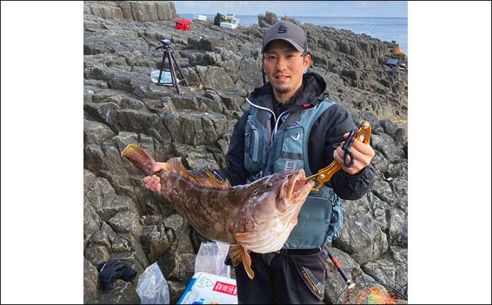 「日本一クエの魚影が濃い？」男女群島での磯釣りで6.5kg頭に本命クエ2尾キャッチ【長崎】