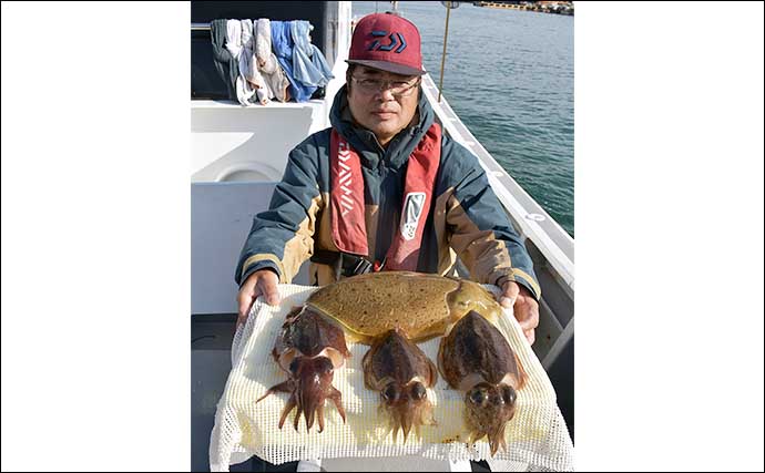 伊勢湾の船コウイカ釣りが開幕 【タックル・仕掛け・釣り方・オススメのエギを解説】