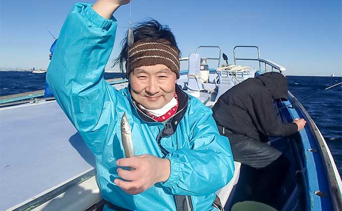 強風の木更津沖で船シロギス好釣【東京・まる八】誘いの工夫で20cm級が次々ヒット！