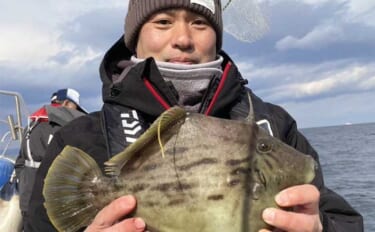 【船釣り釣果速報】尺（30cm）超えの大型カワハギ堂々浮上！（大分・熊…