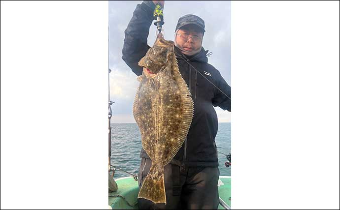 【福岡の船釣り釣果速報】玄界灘の落とし込み釣りで座布団サイズのヒラメにサワラ！