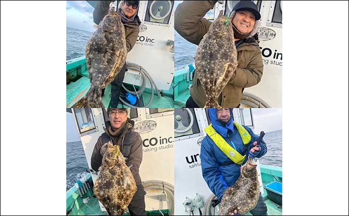 【福岡の船釣り釣果速報】玄界灘の落とし込み釣りで座布団サイズのヒラメにサワラ！