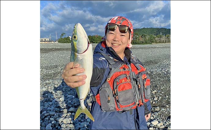 七里御浜で朝マヅメのサーフジギング釣行【三重】ナブラ発生でツバスをキャッチ